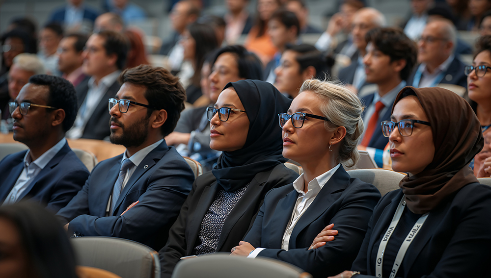 Audience attending a Nawat conference session